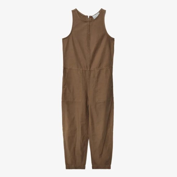 Everlane the Fatigue Jumpsuit sz 16 Walnut SOLD OUT - Picture 1 of 14